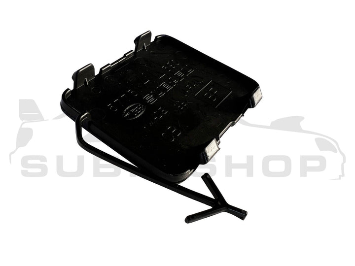 GENUINE Subaru Outback BS 15 - 19 Rear Bumper Bar Tow Hook Cap Cover Matt Black