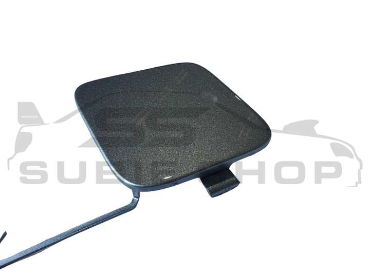 GENUINE Subaru Forester 2013-18 SJ Rear Bumper Bar Tow Hook Cap Cover Silver G1U