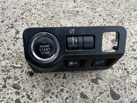 Subaru Forester SJ 2013 15 Dash Start Stop Switch Button Boot Control Trim Panel