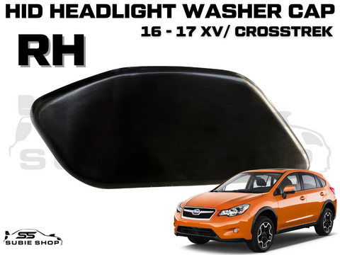 Front Bumper HID Headlight Washer Cap Cover For 2016 Subaru XV Crosstrek RH