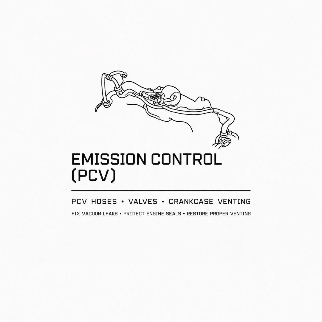 PCV System Valves and Hoses