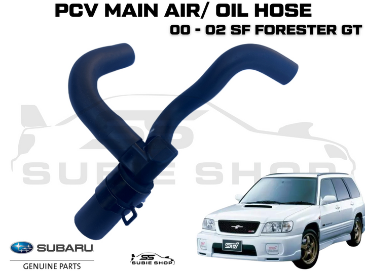 Genuine Subaru Forester SF GT Turbo EJ 00 - 02 Main PCV Vacuum Air Oil Hose Pipe
