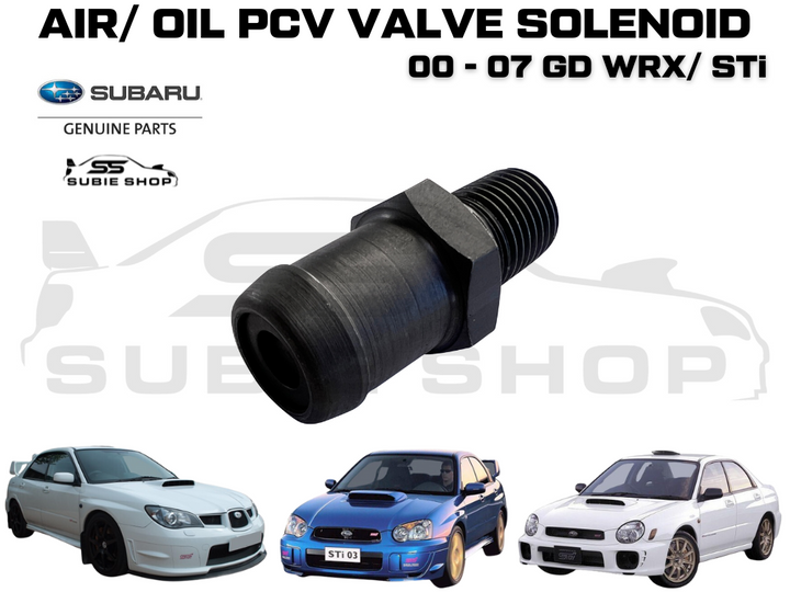 Genuine Subaru Impreza GD WRX STi 00 - 07 PCV Valve Solenoid Air Oil 11810AA000