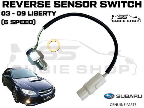 Genuine Transmission Gearbox Reverse Sensor Switch 03 -09 Subaru Liberty 6 Speed