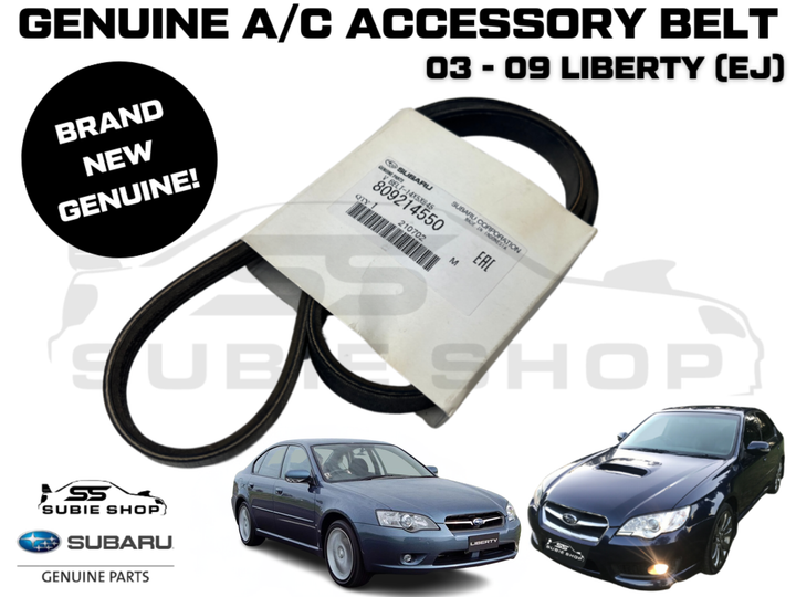 New Genuine OEM Subaru Liberty Gen 4 EJ 2003 - 2009 AC Air Con Conditioning Belt