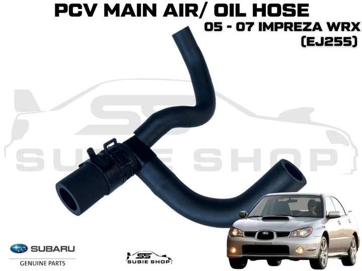 Genuine Subaru Impreza GD WRX Turbo EJ255 2005 - 2007 PCV Main Air Oil Hose Pipe