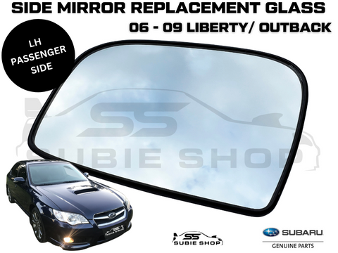 Genuine Subaru Liberty Outback Gen 4 06-09 Left Passenger Side View Mirror Glass