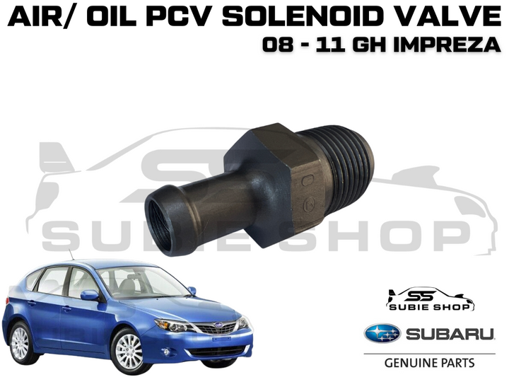 New Genuine OEM Subaru Impreza EJ20 GH GE 2007 - 2011 PCV Valve Solenoid Air Oil