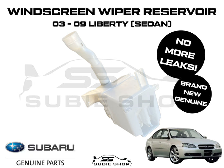 Genuine Subaru Liberty 03 - 09 Windscreen Window Wiper Washer Bottle Tank Water