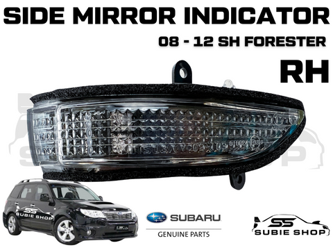 New Genuine Subaru Forester SH XT STi 08 -12 Side Mirror Indicator Light Right R