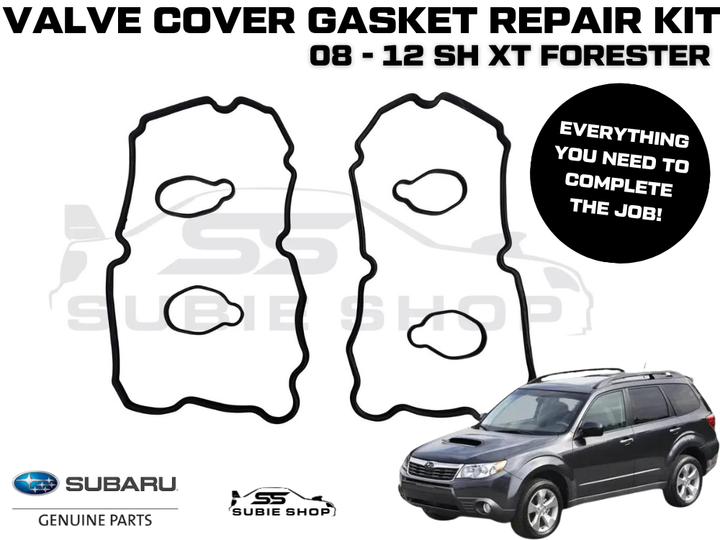GENUINE Subaru Forester SHXT 2008 - 12 Valve Tapper Rocker Cover Gasket Seal Set