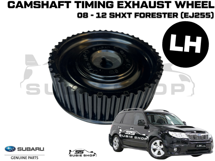 GENUINE Subaru Forester SHXT 08 -12 EJ255 Left Timing Camshaft Cam Exhaust Wheel