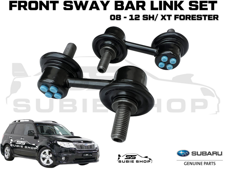 Genuine Subaru Forester SH XT 2008 - 2012 Front Sway Bar Links Stabilizer Pair
