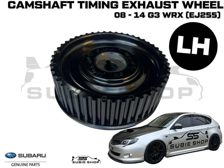 GENUINE Subaru Impreza G3 WRX 08-14 EJ255 Left Timing Camshaft Cam Exhaust Wheel