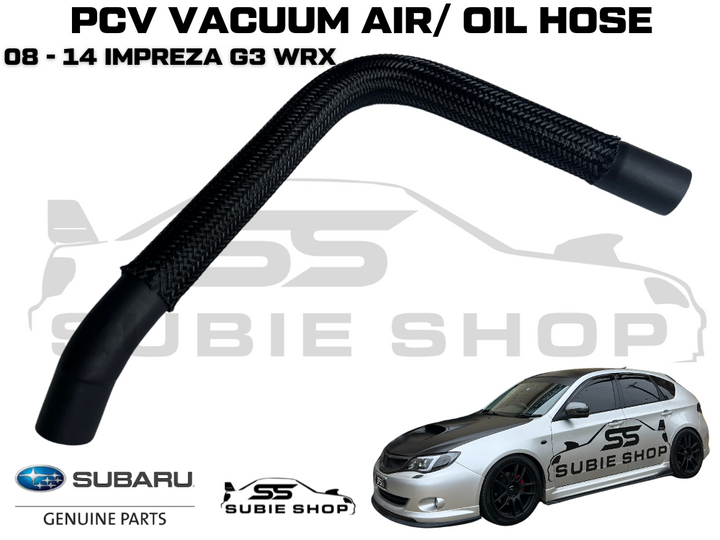Genuine Subaru Impreza G3 WRX Turbo EJ255 2008 - 14 PCV Vacuum Air Oil Hose Pipe