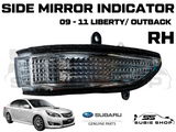 New Genuine Subaru Liberty Outback 09 - 14 Side Mirror Indicator Light Right R