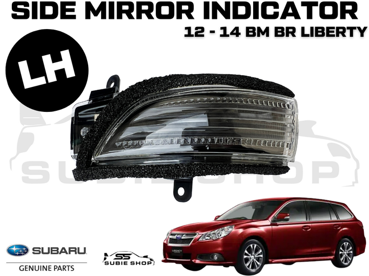 New Genuine Subaru Liberty BR BM 2012 - 2014 Side Mirror Indicator Light Left LH