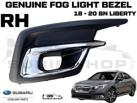 Genuine Subaru Liberty BN 2018 - 20 Spot Fog Light Cover Surround Trim R Right