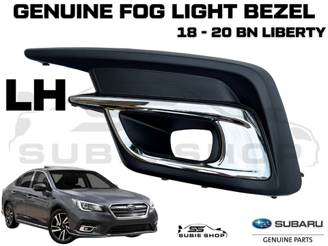 Genuine Subaru Liberty BN 2018 - 20 Spot Fog Light Cover Surround Trim L Left
