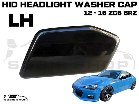 Front Bumper HID Headlight Washer Cap Jet Cover For 12 - 16 Subaru BRZ LH