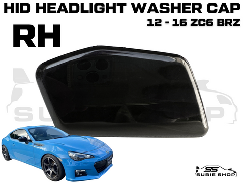Front Bumper HID Headlight Washer Cap Jet Cover For 12 - 16 Subaru BRZ ZC6 RH