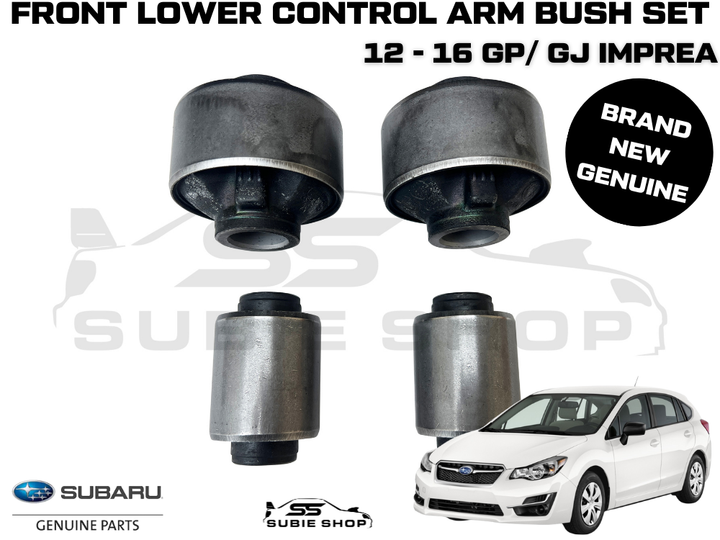 GENUINE Subaru Impreza GJ GP 2012 - 2016 Front Lower Control Arm Bush Bushes Set