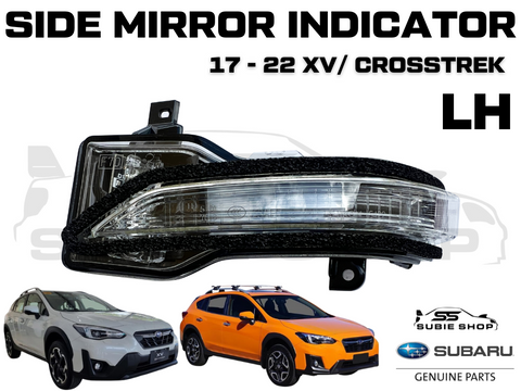 New Genuine Subaru XV GT G5X Crosstrek 17 -22 Side Mirror Indicator Light Left L