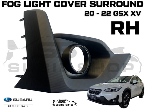 New GENUINE Subaru XV G5X 2020 - 22 Fog Light Cover Trim Surround Bezel RH OEM
