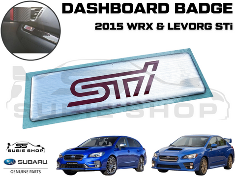 NEW OEM Genuine JDM Subaru Impreza WRX STi VA Levorg 2015 Dash Badge Logo Emblem