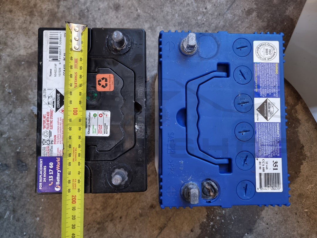 Genuine Subaru Forester SH 2008 -12 Small Battery Tie Down Tray Clamp Holder Set