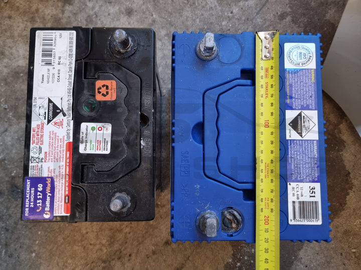 Genuine Subaru Forester SH 2008 -12 Small Battery Tie Down Tray Clamp Holder Set