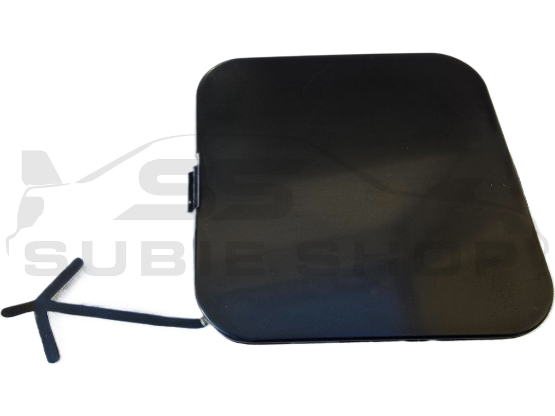 GENUINE Subaru Impreza G3 WRX STi 08-14 Rear Bumper Bar Tow Hook Cap Cover Black