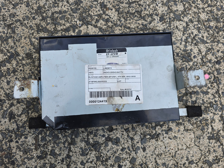 Subaru Liberty Outback 06 - 09 Factory McIntosh Amplifier Amp Stereo EF-12591