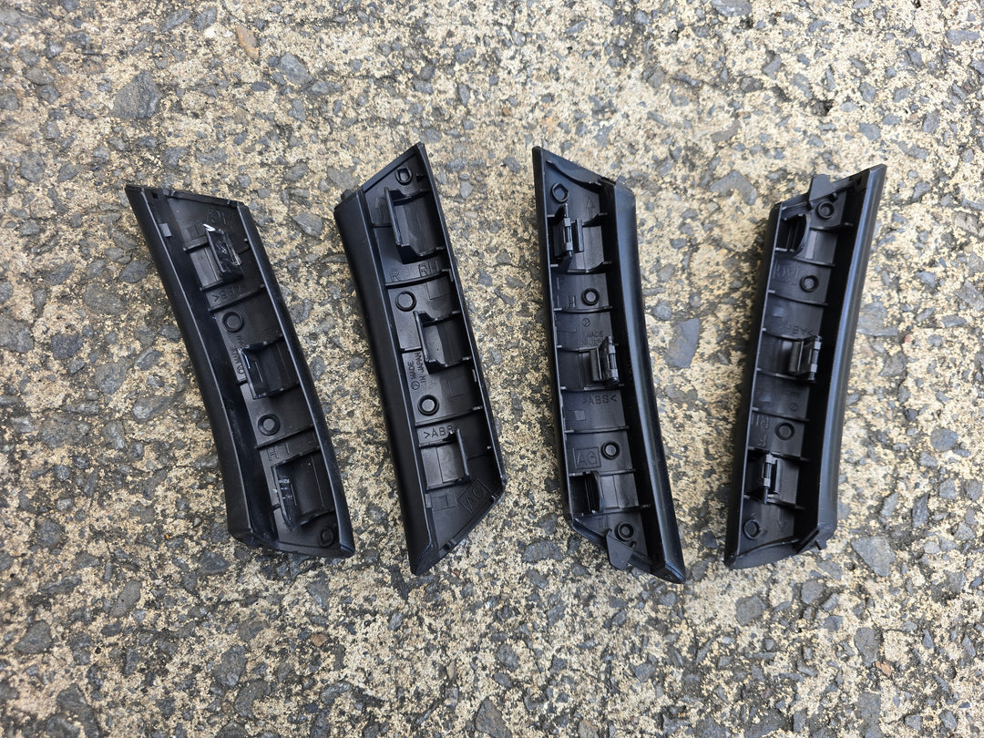Subaru Liberty GT Outback H6 03 - 09 Interior Inner Door Grab Handles Set Black