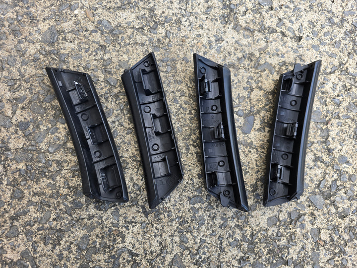 Subaru Liberty GT Outback H6 03 - 09 Interior Inner Door Grab Handles Set Black