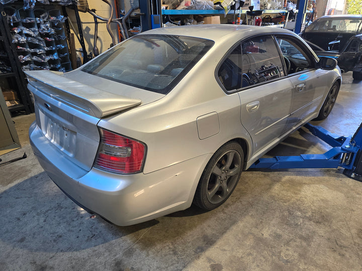 Subaru Liberty Sedan 03 - 09 Boot Lid Spoiler Garnish Silver 39D GENUINE