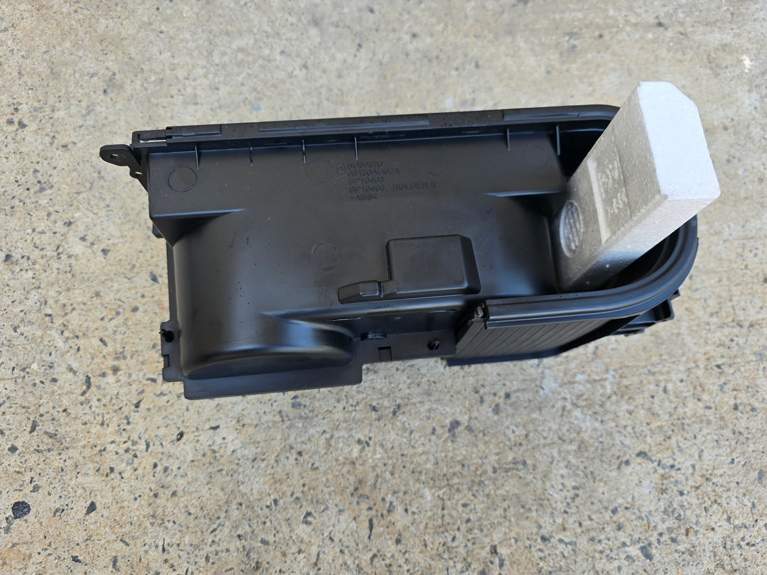 Subaru Outback Liberty GEN4 2003 06 Black Center Console Slider Tray GENUINE