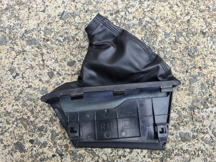 Subaru Impreza G3 GH WRX 2008 14 Leather Handbrake Hand Brake Boot Cover Trim