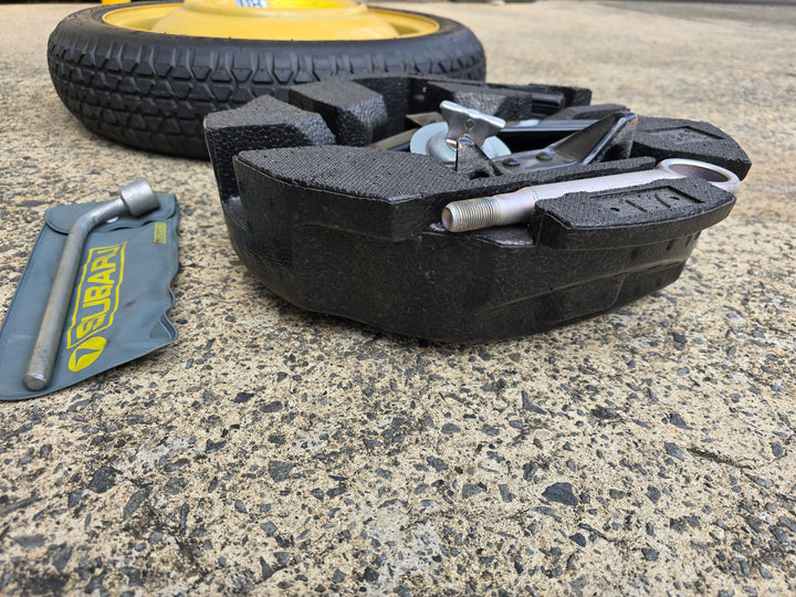 OEM Subaru BRZ STi Toyota 86 Spare Wheel Tyre 17" Space Saver + Jack Tool Kit