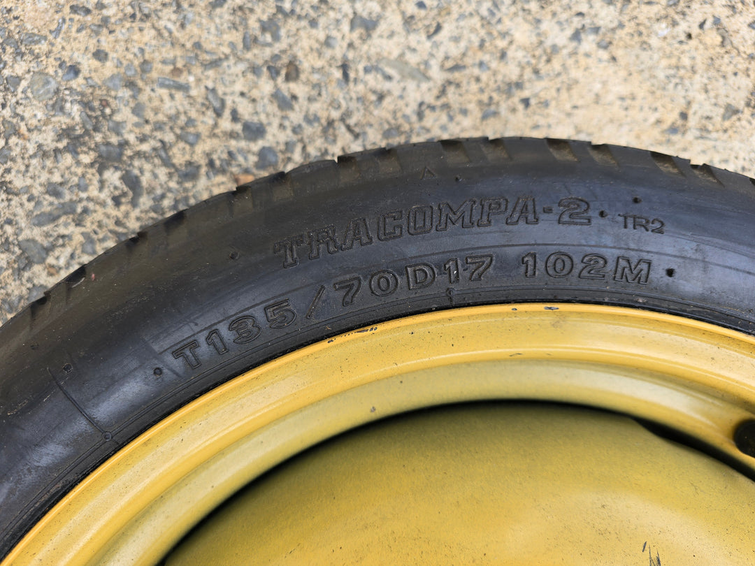 OEM Subaru BRZ STi Toyota 86 Spare Wheel Tyre 17" Space Saver + Jack Tool Kit