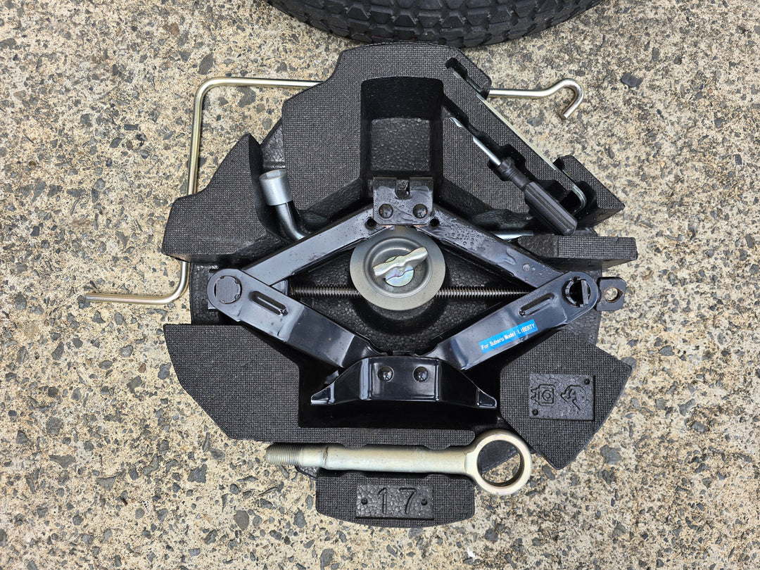 OEM Subaru BRZ STi Toyota 86 Spare Wheel Tyre 17" Space Saver + Jack Tool Kit