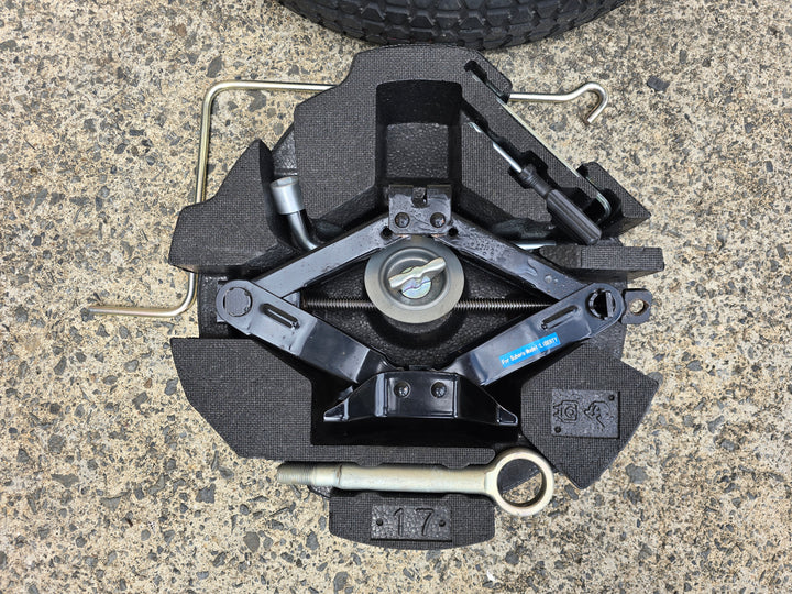 OEM Subaru BRZ STi Toyota 86 Spare Wheel Tyre 17" Space Saver + Jack Tool Kit