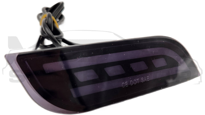 Rear Bumper Reflector LED Fog Tail & Brake Lights For Impreza WRX Liberty XV etc