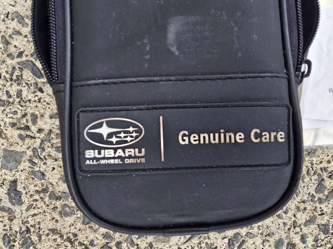 Rare Subaru Impreza 08 - 14 WRX RS GH G3 Genuine 1L Spare Oil Bottle + Parts Bag