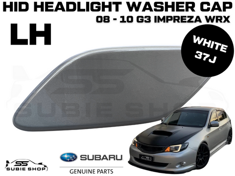 New Genuine Headlight White Washer Cap Cover 08 -10 Subaru Impreza G3 WRX STi LH