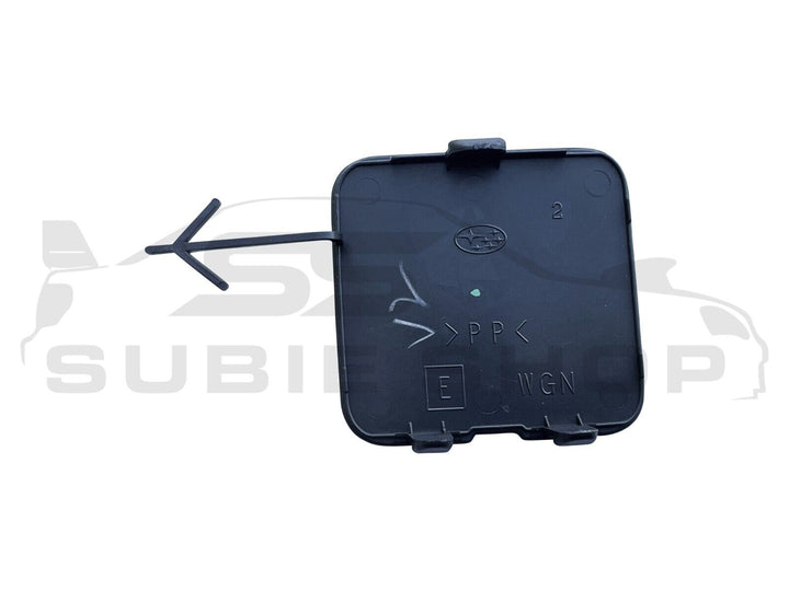 GENUINE Subaru Liberty Wagon 09 -14 Rear Bumper Bar Tow Hook Cap Cover Black D4S