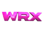 Metal 'WRX' Rear Tailgate / Hatch Decal Badge Emblem For Subaru Impreza WRX STi