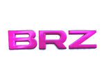 Metal 'BRZ' Rear Tailgate 3D Boot Decal Badge Emblem For 12 - 23 Subaru BRZ
