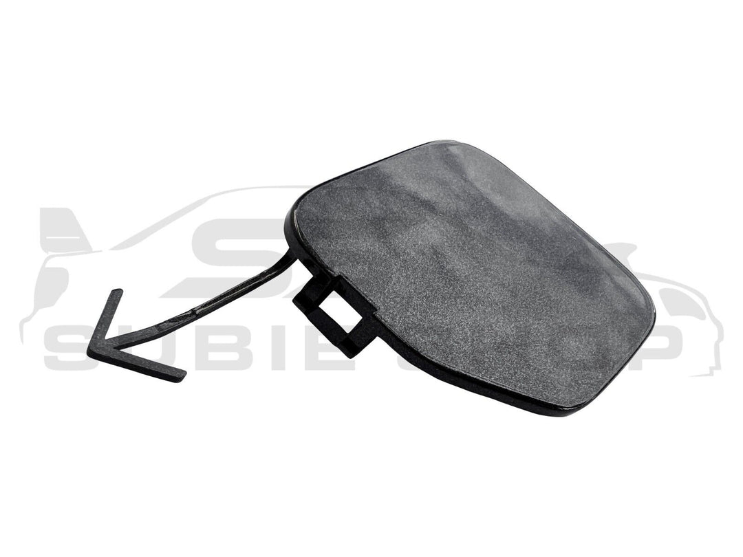 GENUINE Subaru Forester 08 -12 SH XT Rear Bumper Bar Tow Hook Cover Cap Grey 61K