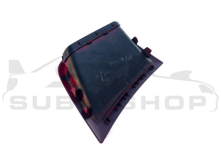GENUINE Subaru Impreza 2008 - 14 G3 WRX STi Front Bumper Side Vent Bezel Red C7P